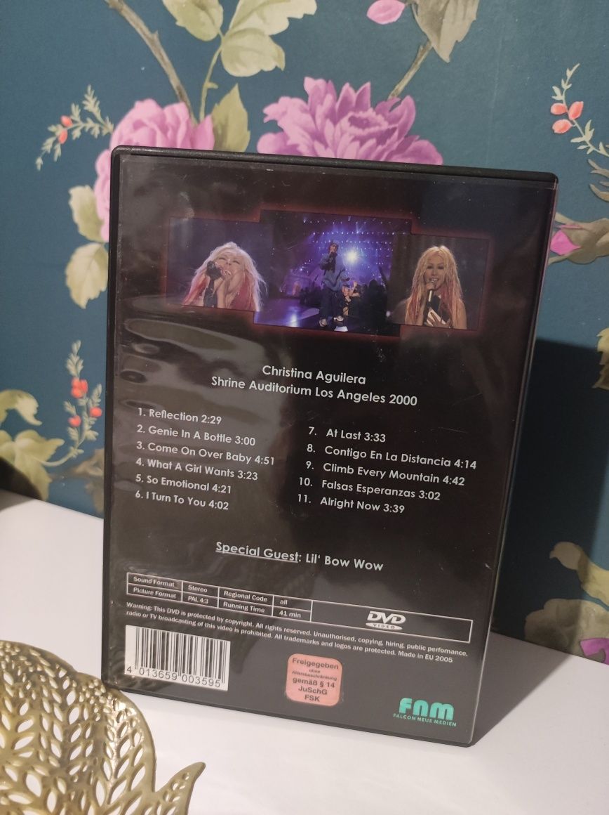 Dvd Christina Aguilera koncert live Los Angeles 2000 Unikat