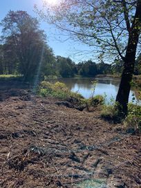 Działka linia brzegowa Narew Stawinoga blisko Serock - zamiana