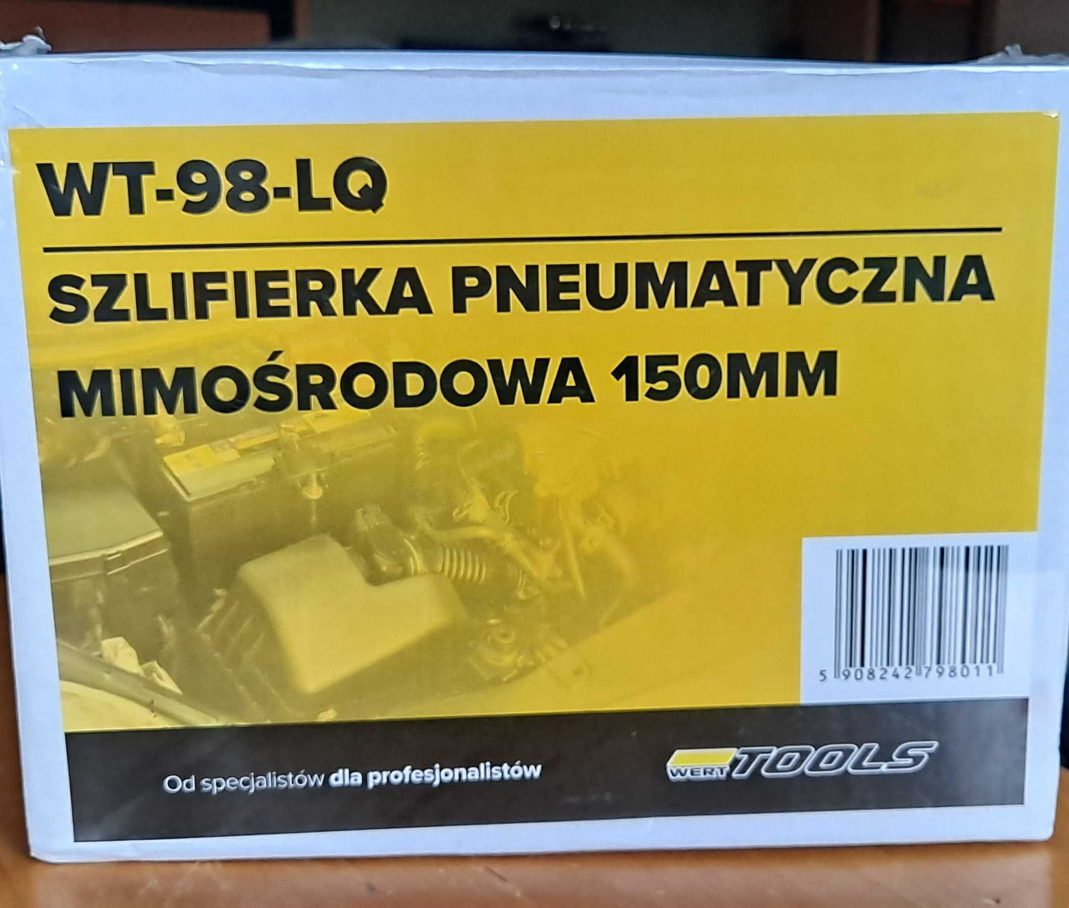 Szlifierka Pneumatyczna Mimośrodowa WT-98-LQ 150MM