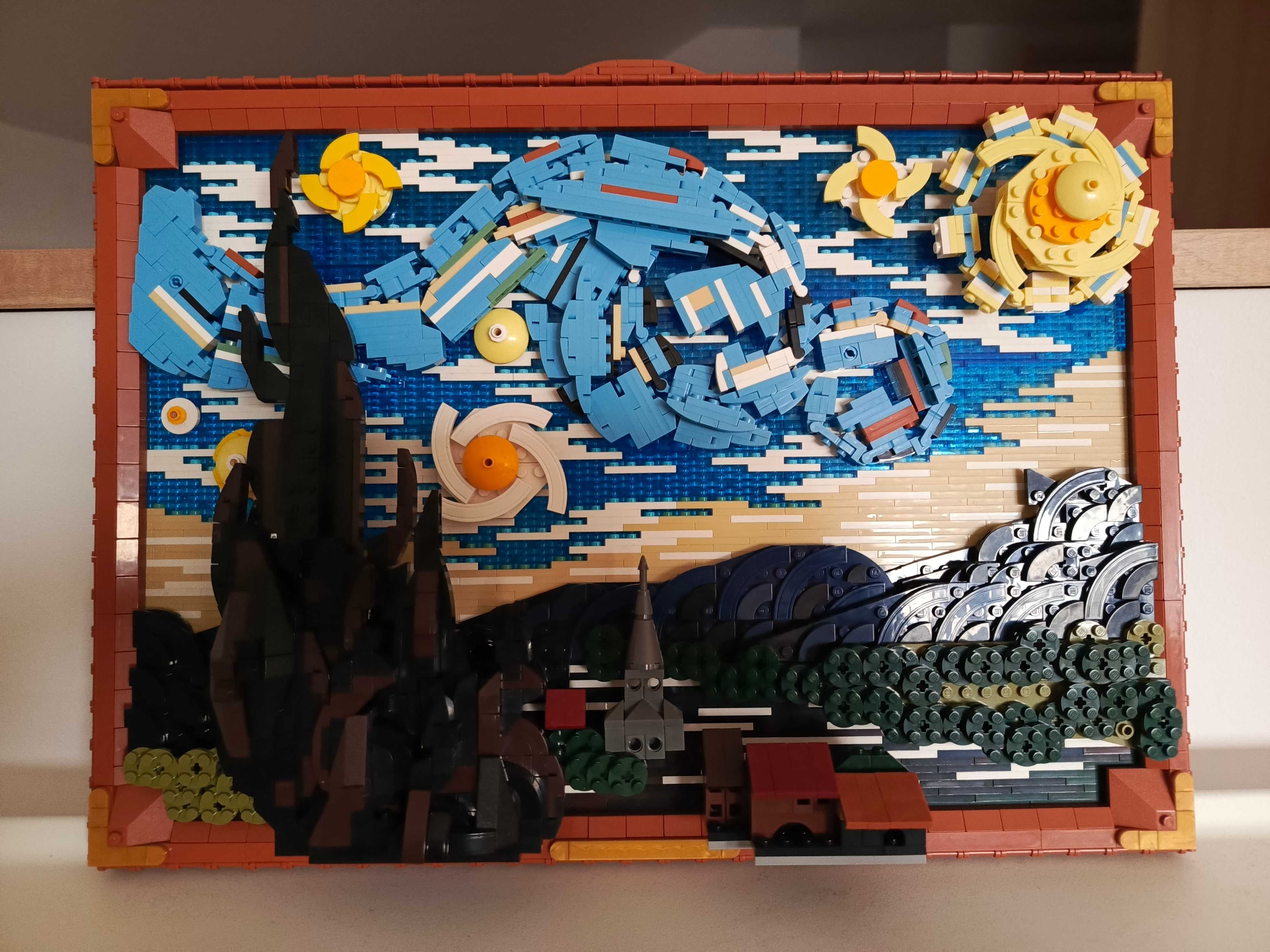 ELEFUN - klocki Van Gogh 'Gwieździste Niebo' obraz 3005 el.