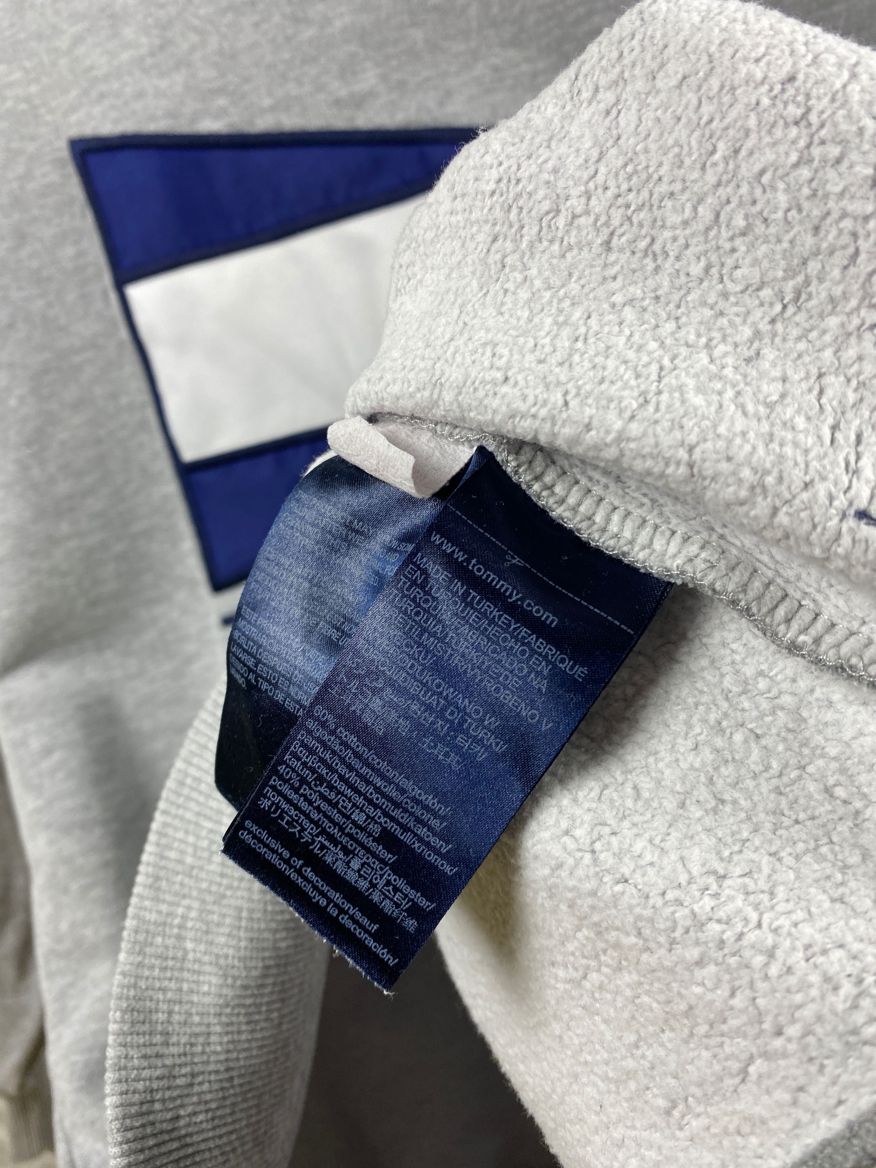 Мужская серая кофта/свитшот Tommy Hilfiger Sailing Gear M/L