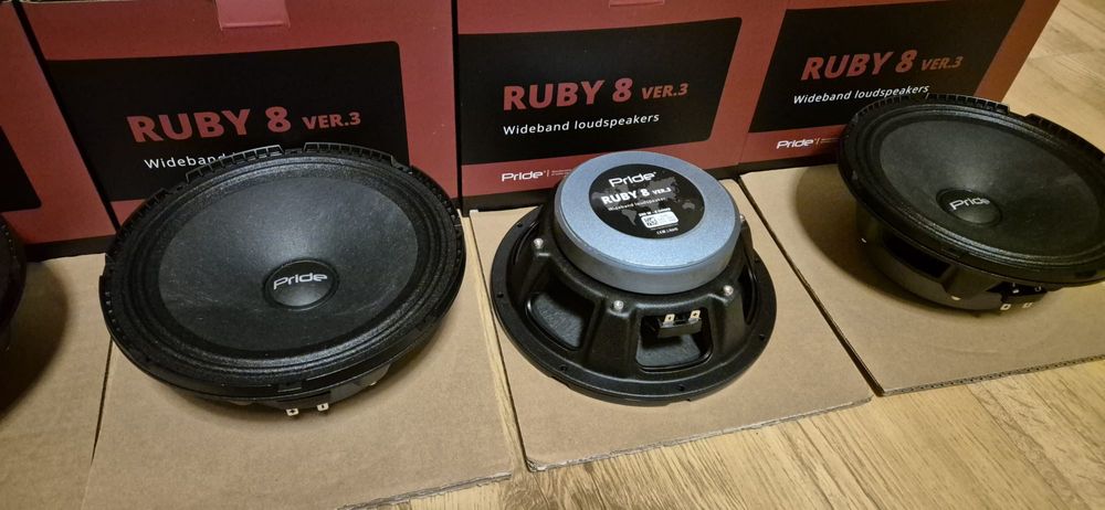 Głośniki Pride Ruby 8” ver.3