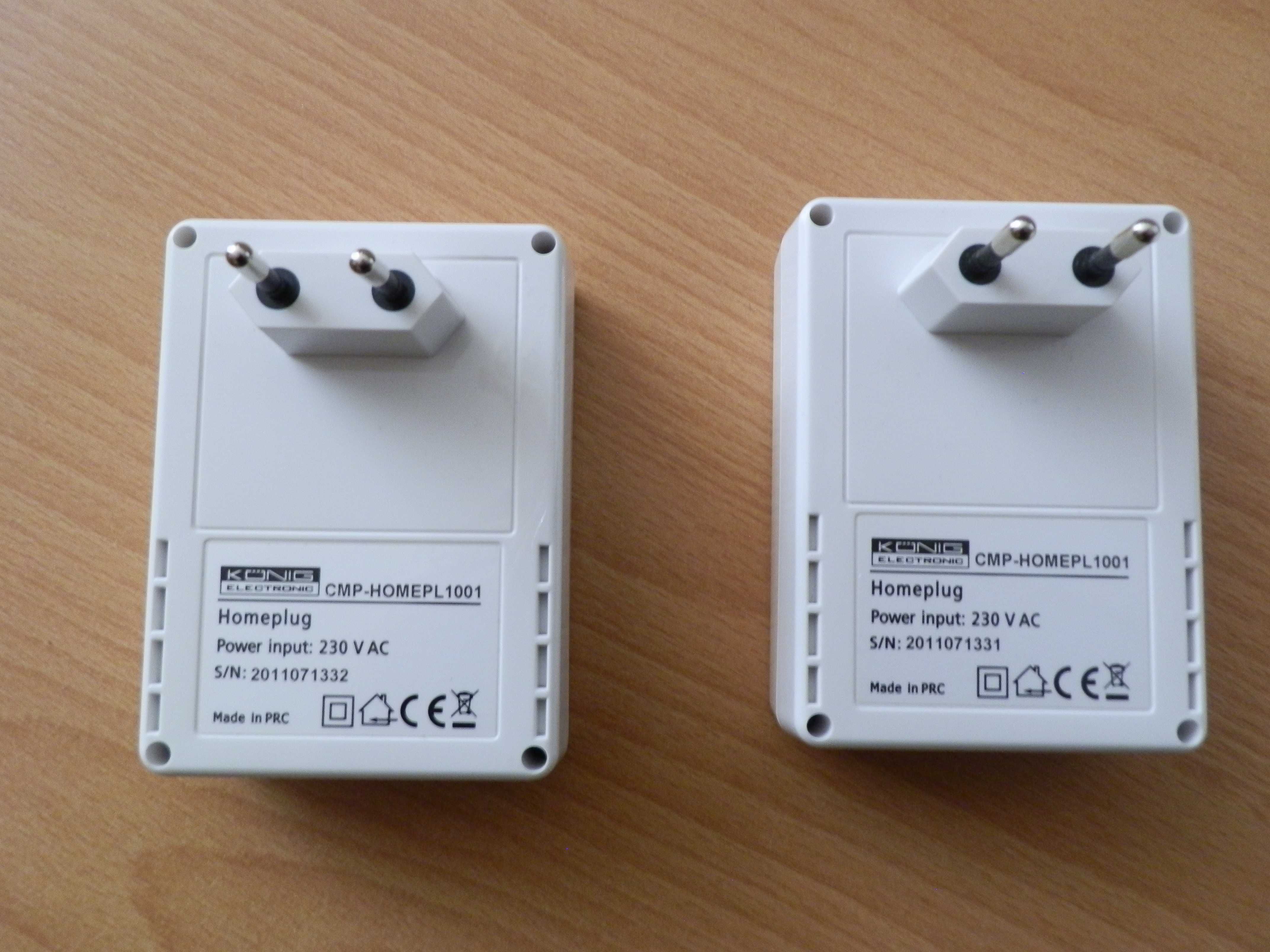 Konig CMP-HOMEPL1001 Powerline Adapter Ethernet Bridge