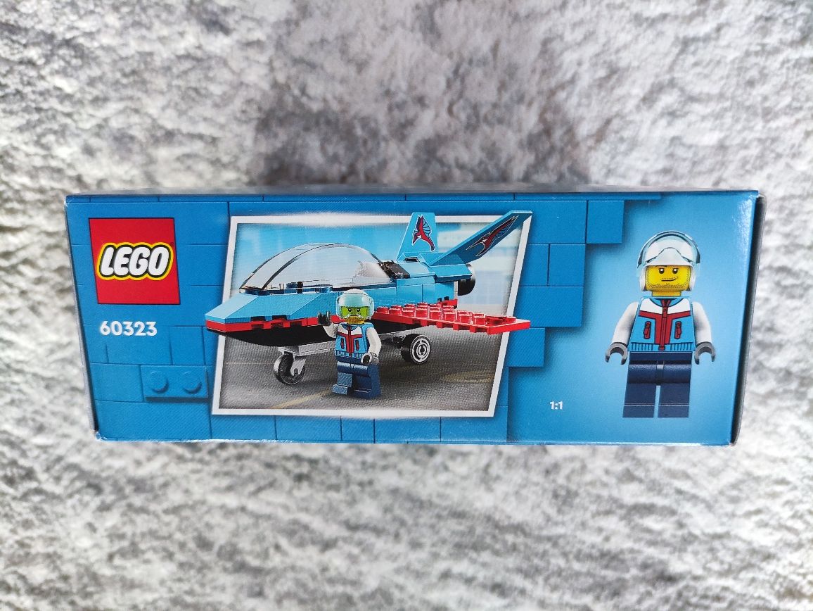 LEGO 60323 City Samolot kaskaderski NOWY