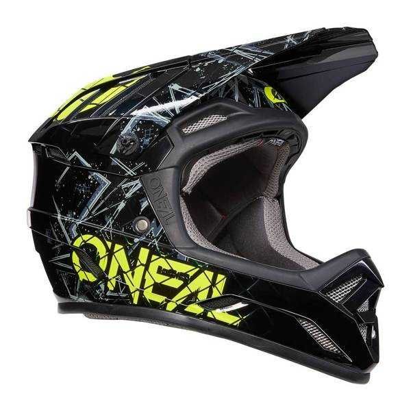 Kask O'Neal BACKFLIP ZOMBIE black/neon yellow