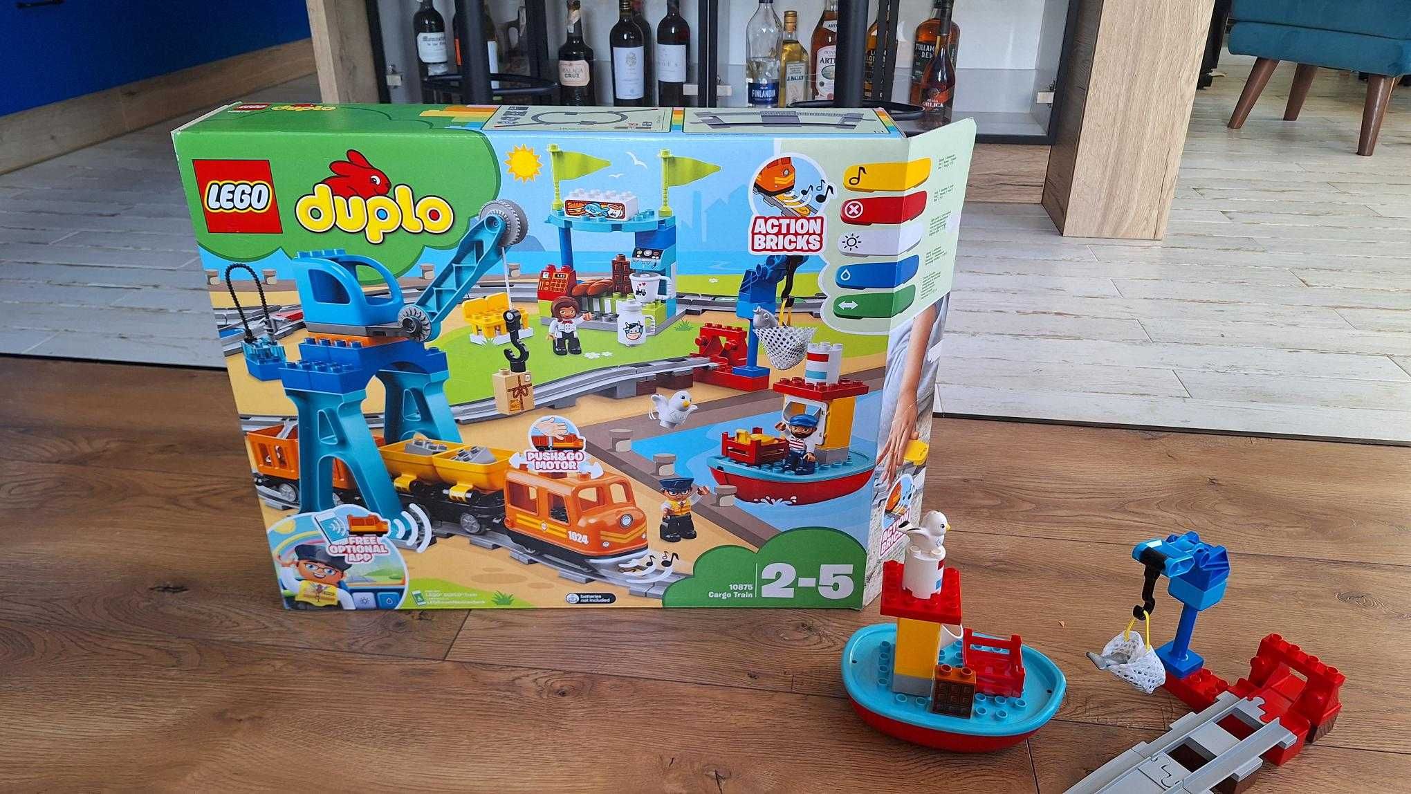 Lego 10875 duplo pociąg towarowy
