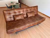 Sofa Cama WILLEM 3 Lugares Castanho
