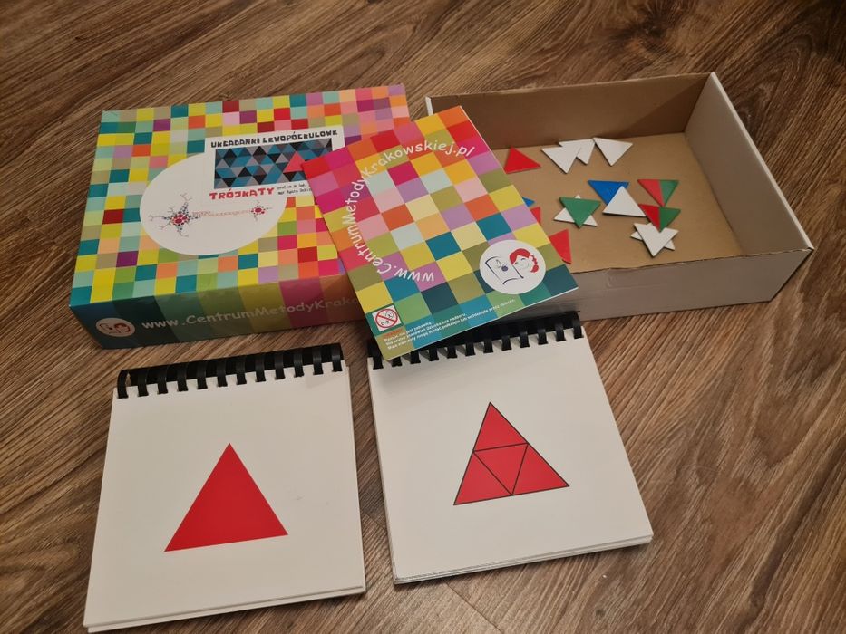 Centrum Metody Krakowskiej | Układanki lewopółkulowe - trójkąty