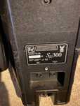 colunas electrovoice sx300 e wharfedale pro titan de8 e de12