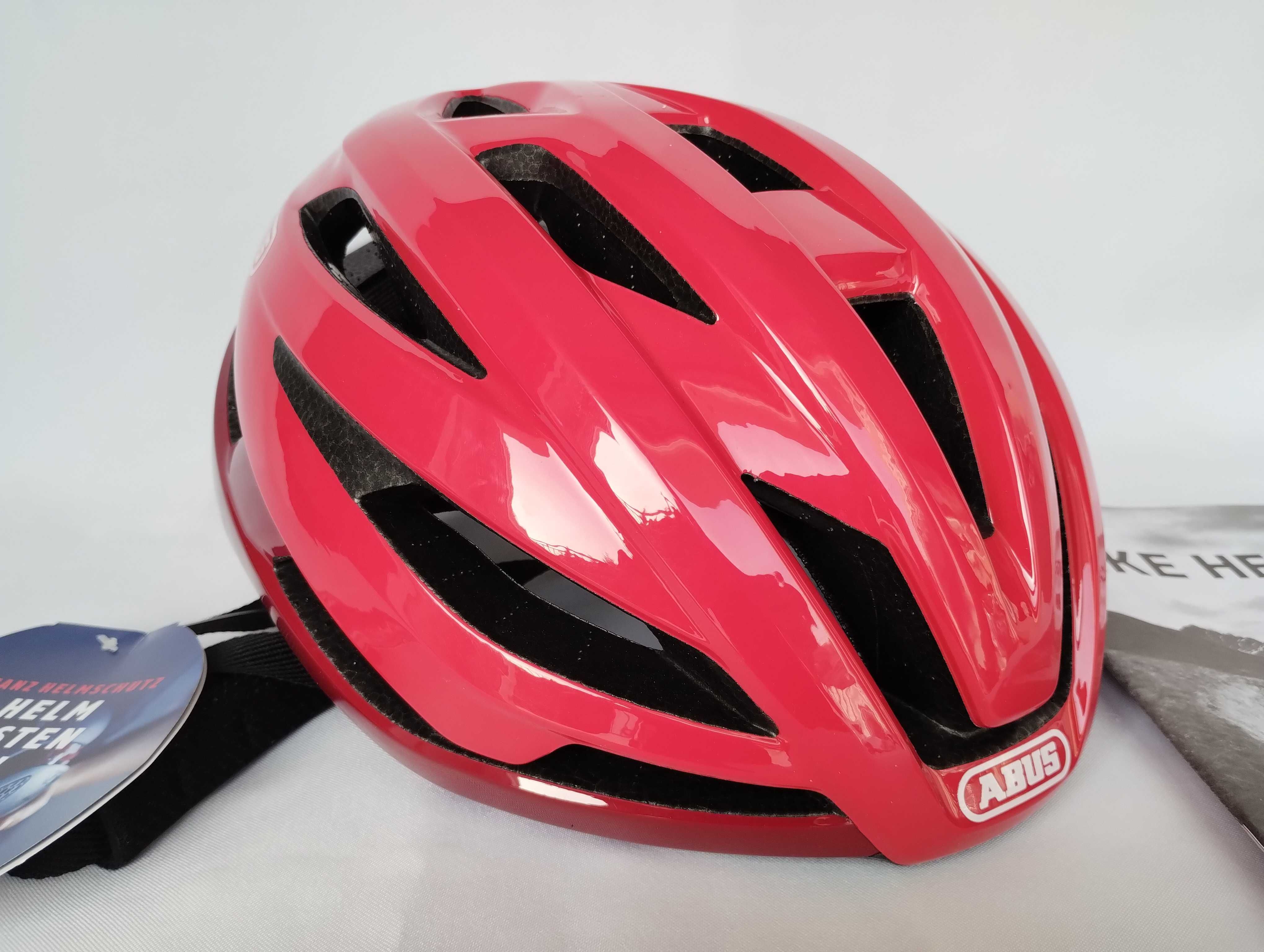 Kask rowerowy Abus StormChaser Blaze Red L 59-61cm