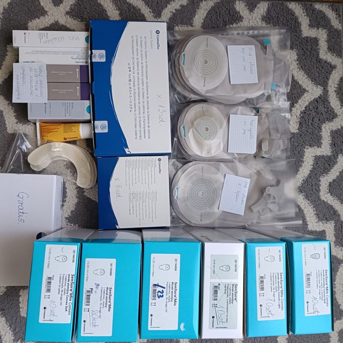 Materiały medyczne dla osób ze stomią