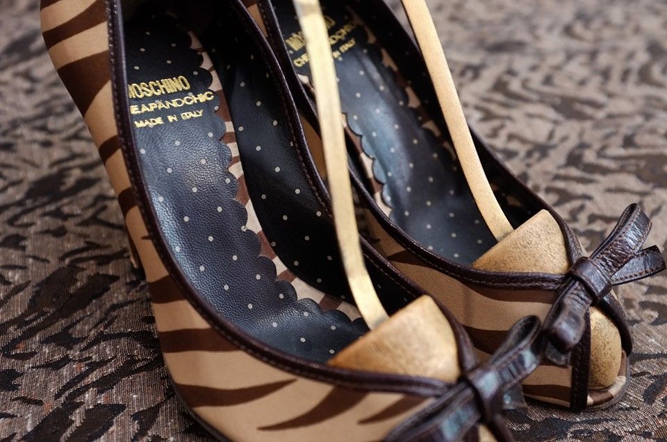 MOSCHINO Cheap and Chic - Sapatos animal print