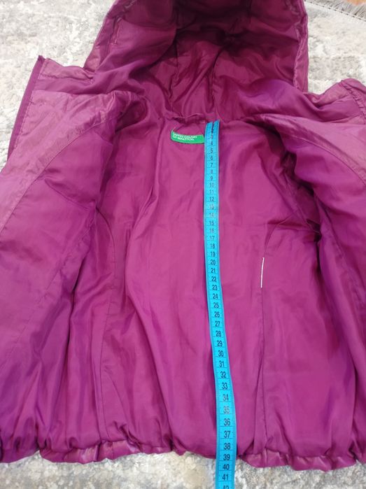 Зимова куртка пуховик для дівчинки