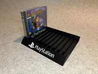 Stojak podstawka na 10 gier PlayStation 1 (PSone, PSX)