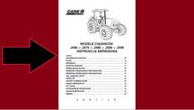Ciągnik Case JX 60,70,80,90,95 książka- instrukcja napraw po Polsku!