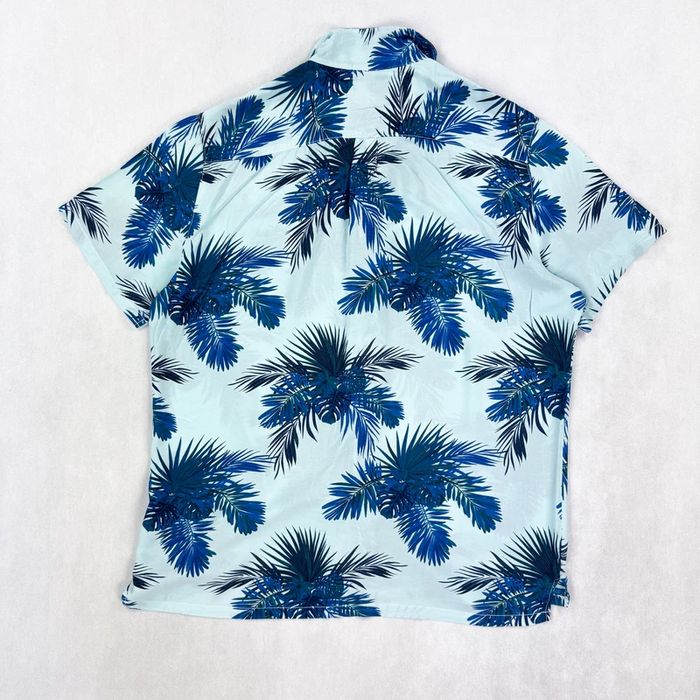 Koszula z krótkim rękawem t-shirt hawajka lata 80 Clockhouse