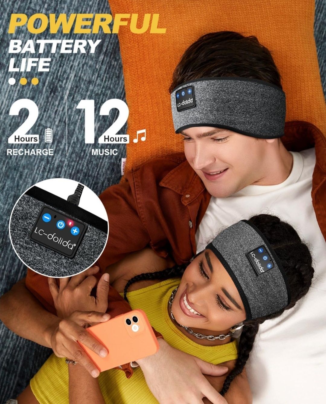 Słuchawki do spania LC-dolida Bluetooth