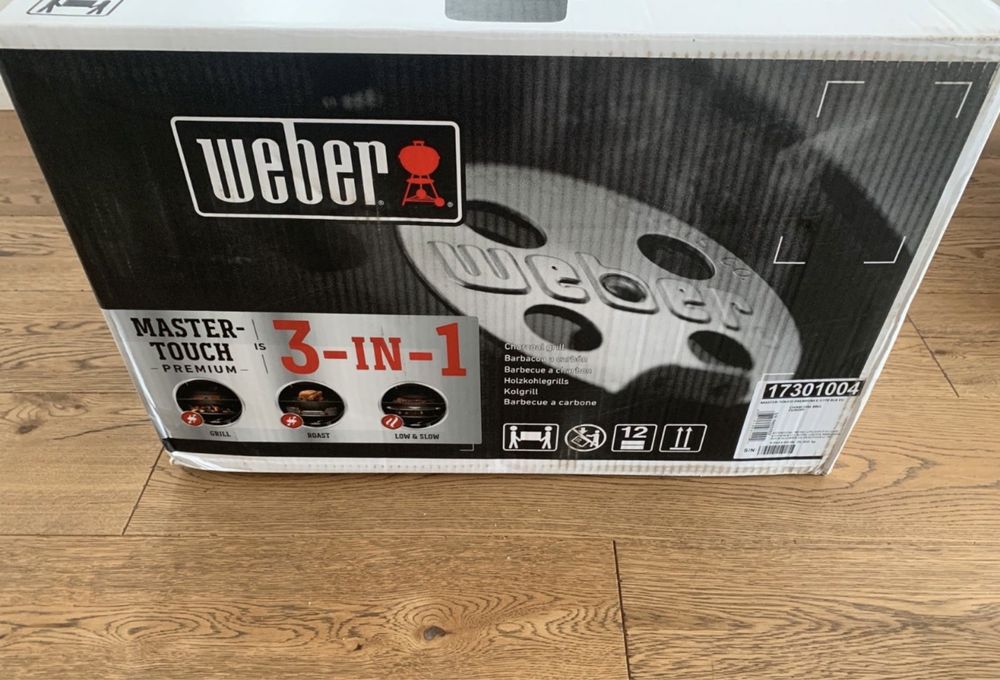 Вугільний гриль Weber Master Touch Premium E-5770