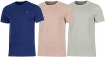 4f Zestaw 3szt. 3-pak Męska Koszulka T-shirt 100% Bawełna / rozm M