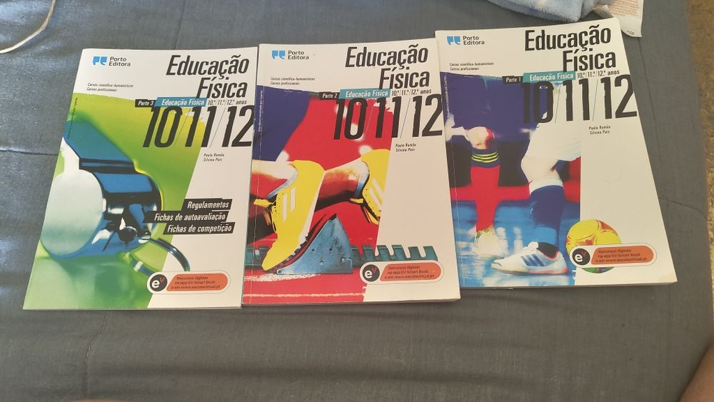 Livros de educação física 10/11/12