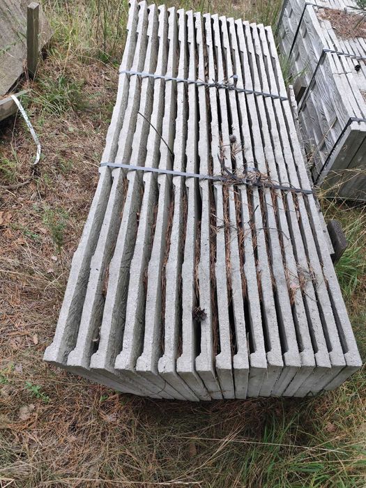 Przęsła Ogrodzeniowe Betonowe Płyty Płot