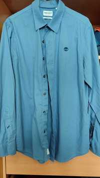 Camisa Homem Timberland azul