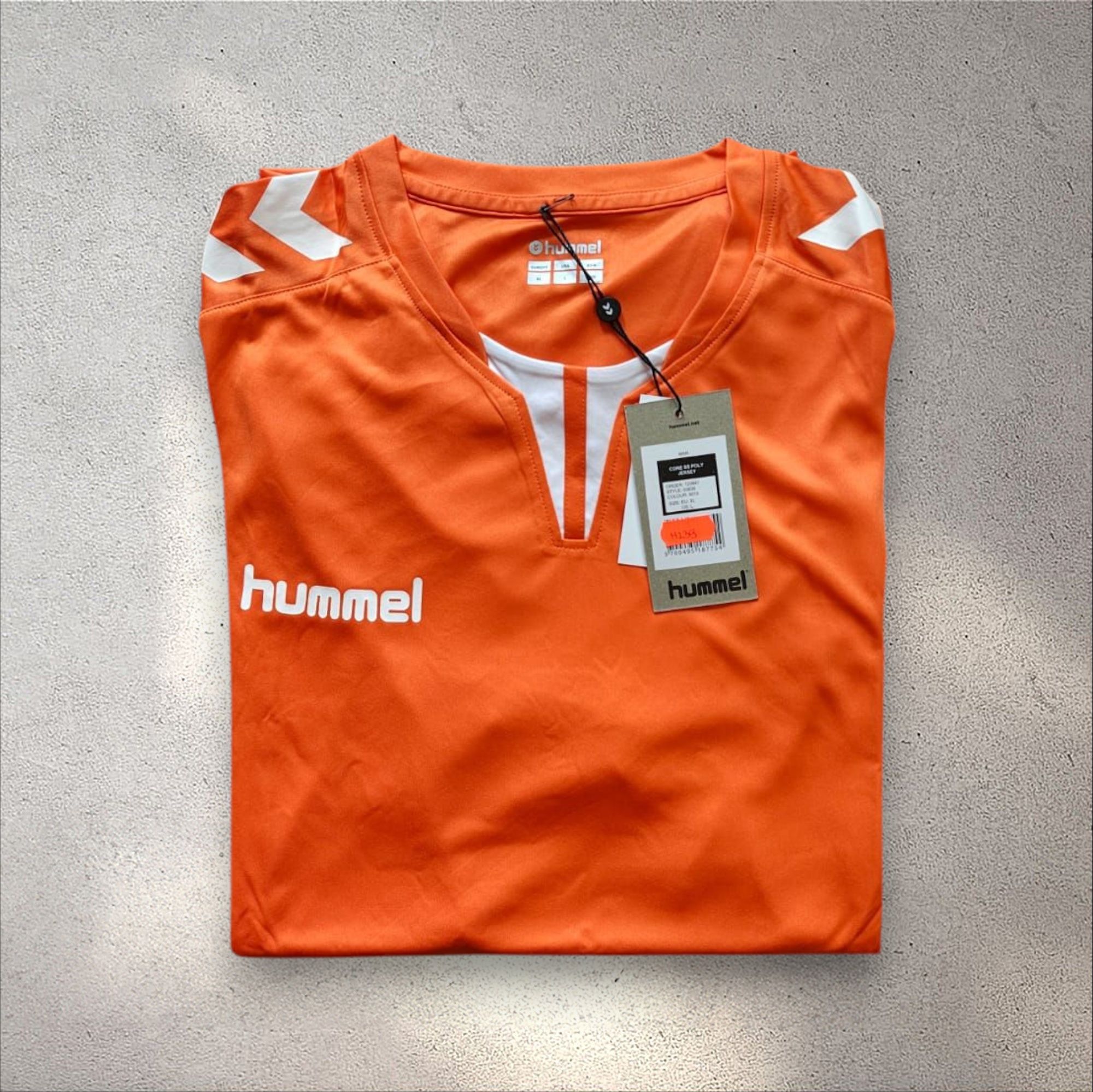 Koszulka sportowa, treningowa, pomarańczowa Hummel XL H239