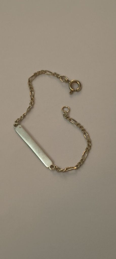 Pulseira prata criança