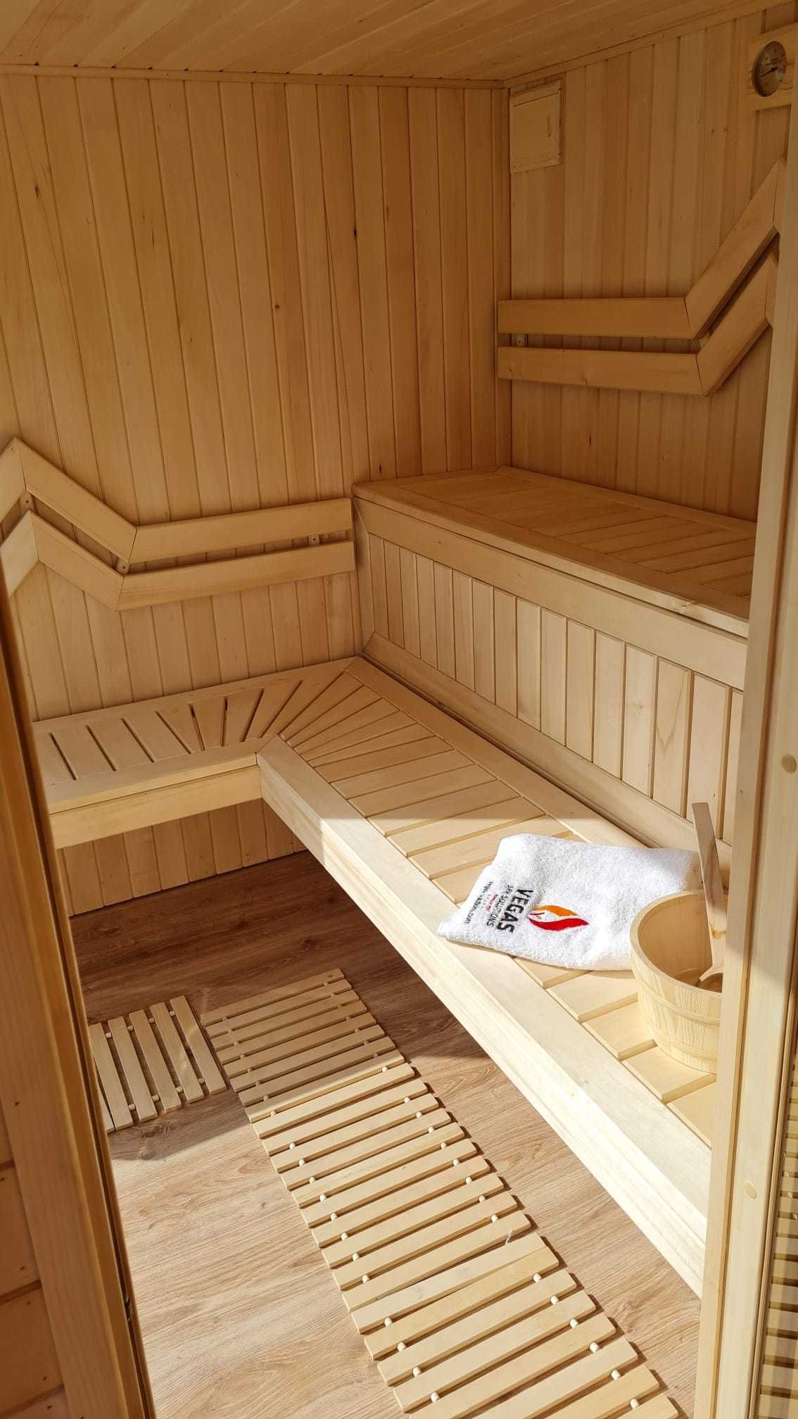 Sauna ogrodowa zewnętrzna Vegas Luxury  Relaxroom