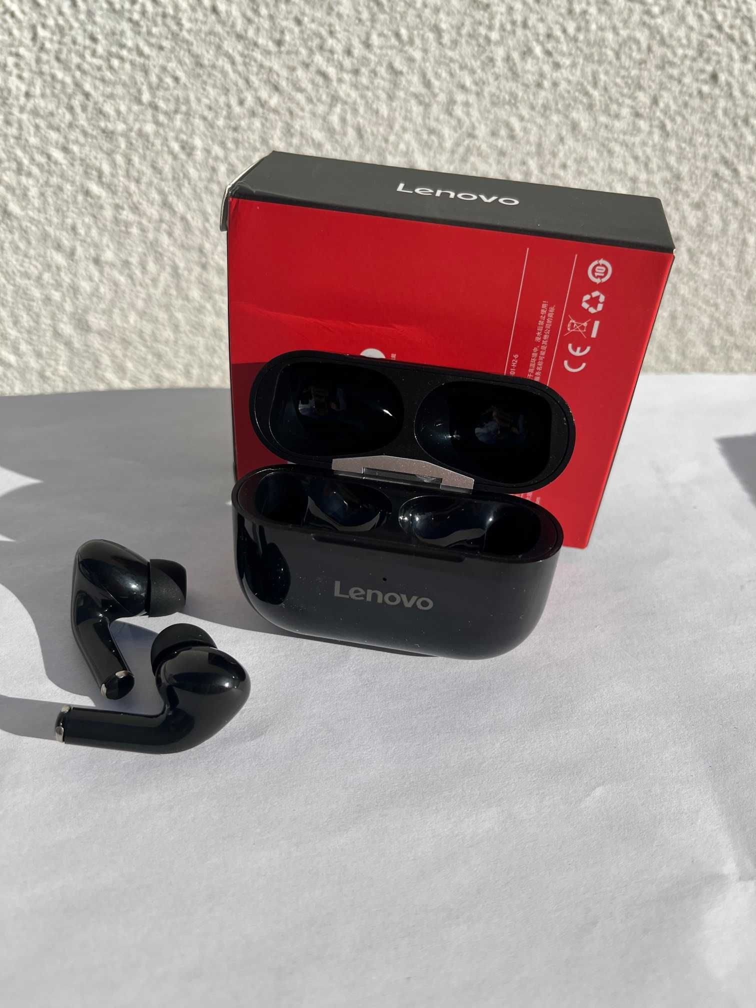 Nowe słuchawki Lenovo! Bezprzewodowe! Białe / Czarne