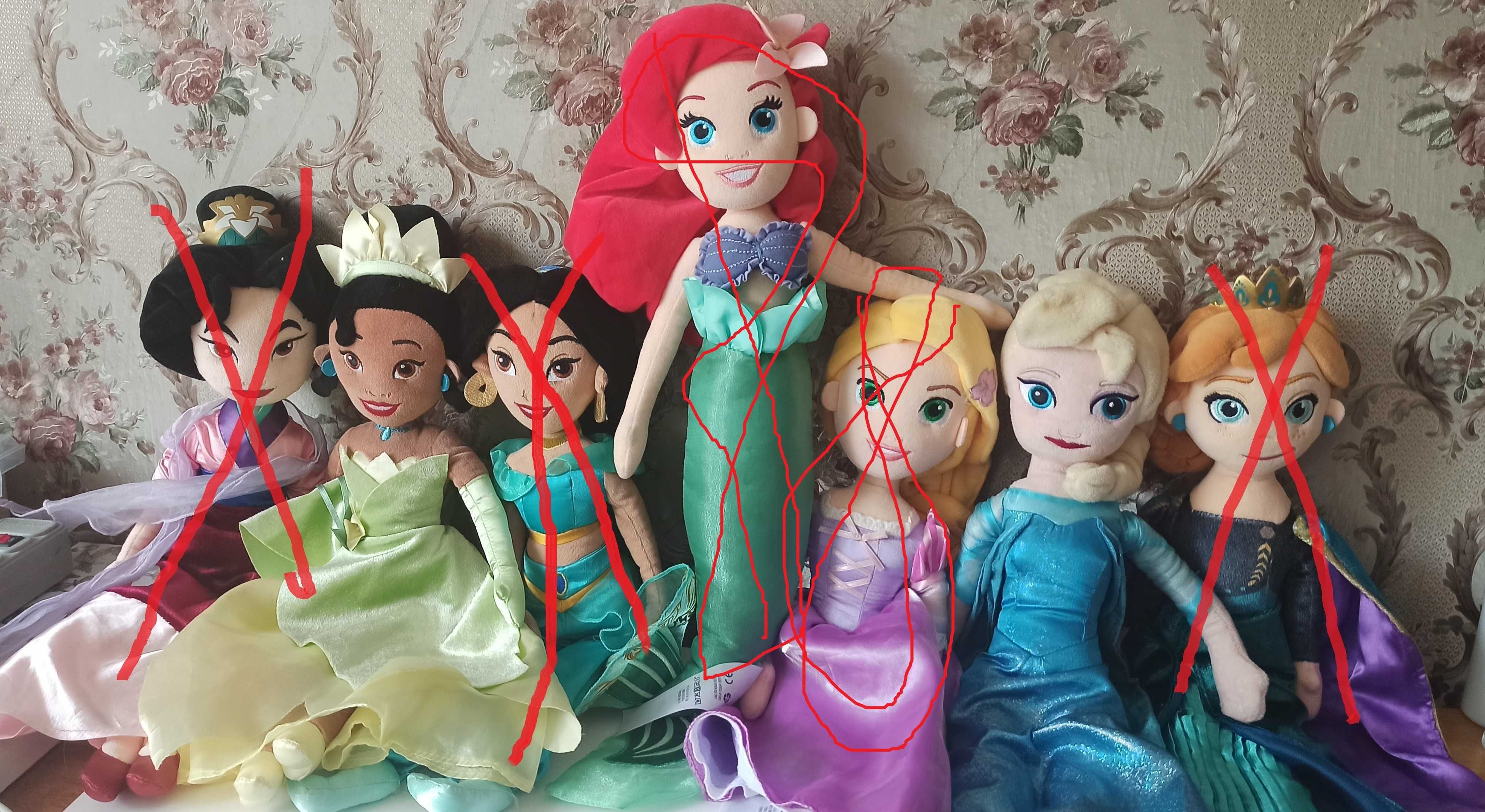 Куклы, принцессы Дисней