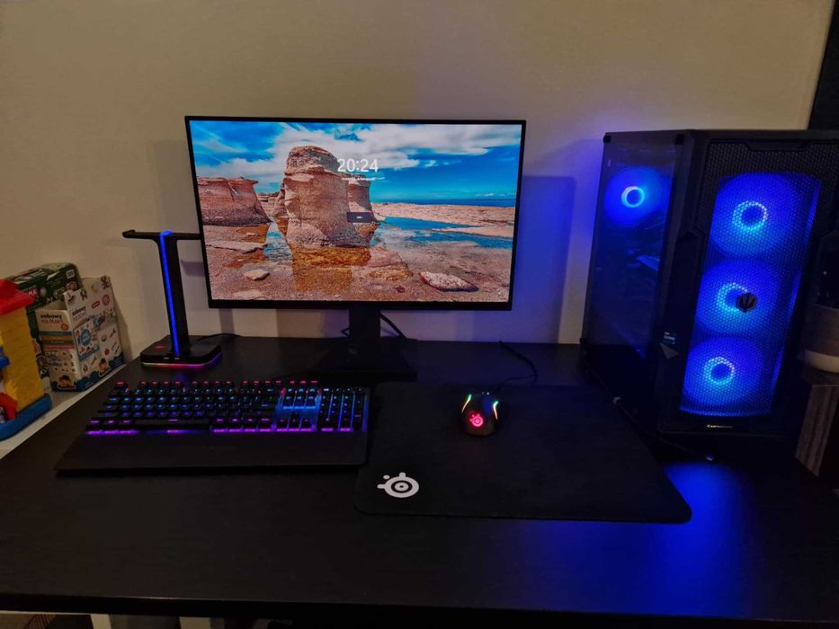 ZESTAW GAMINGOWY idealny na święta!/ RTX4070 SUPER 12 GB VRAM