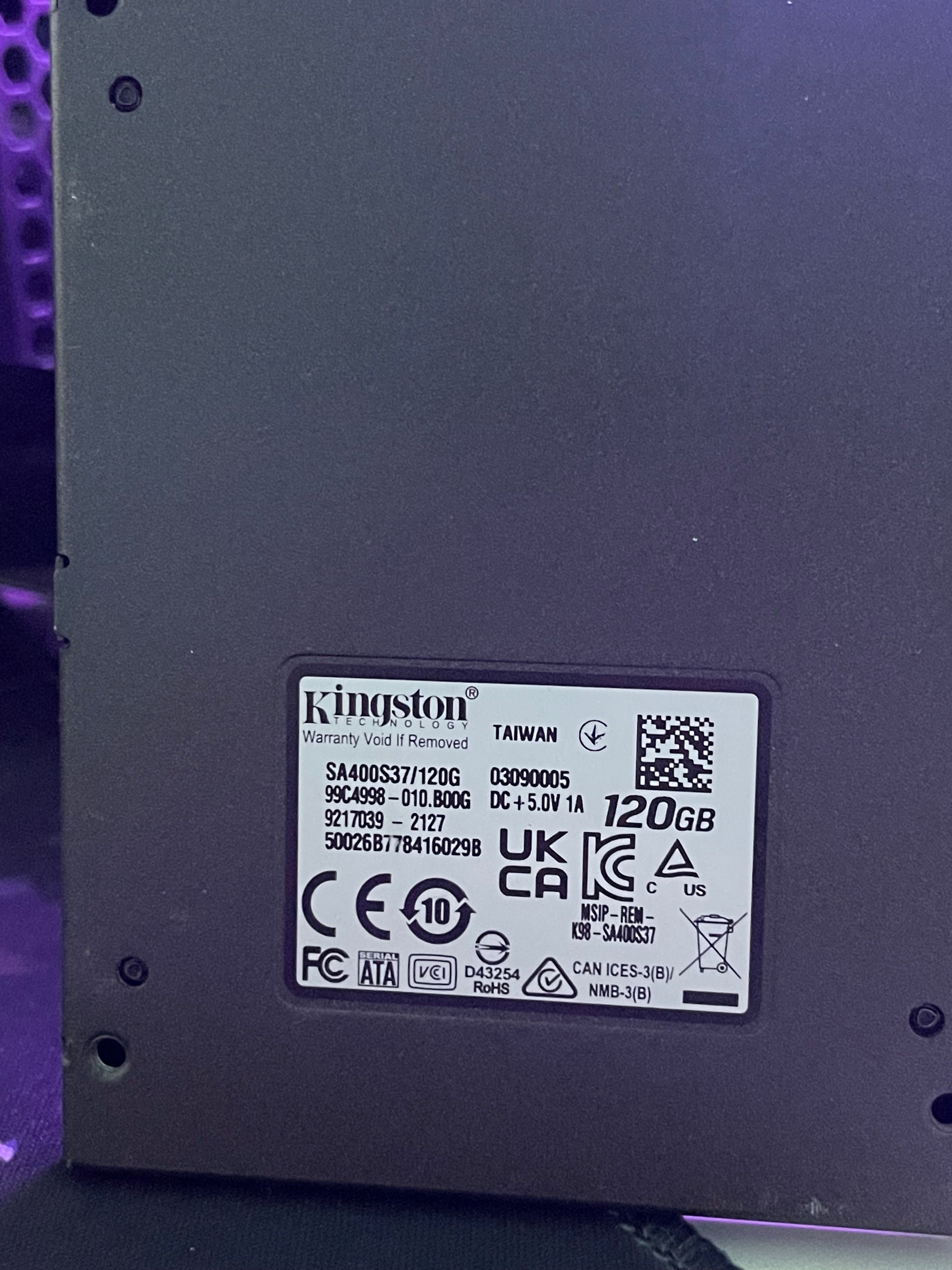 Sata SSD Kingston 120gb