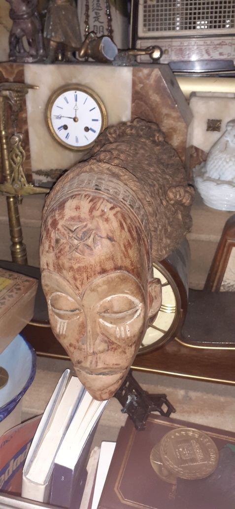 Máscara Africana Angola tribal antiga