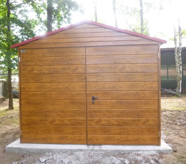 PROMOCJA! Garaż PREMIUM  magazyn schowek, różne kolory 6x5 6x6 OD RĘKI