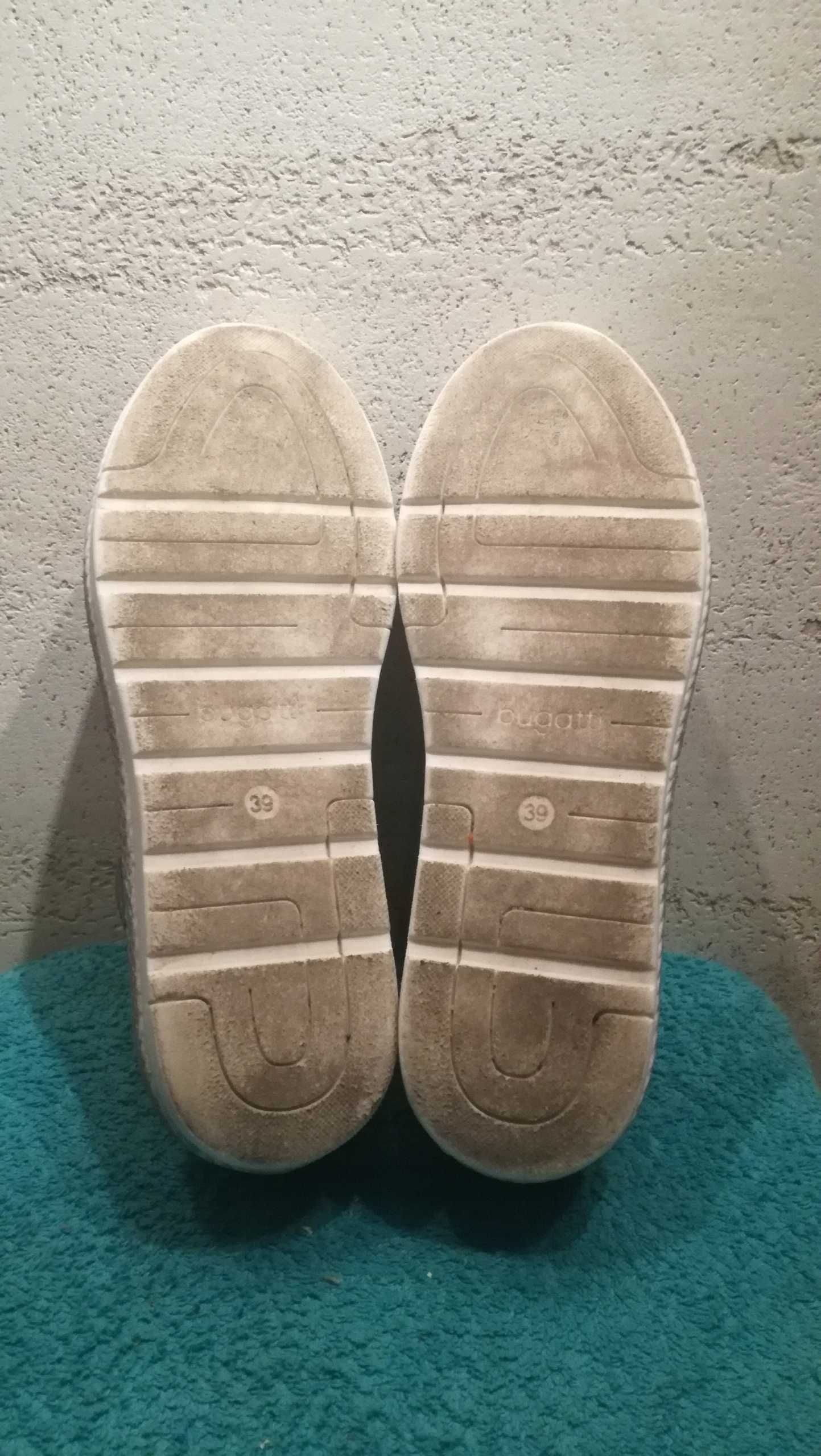 Damskie sneakersy BUGATTI r.39 skóra stan bardzo dobry