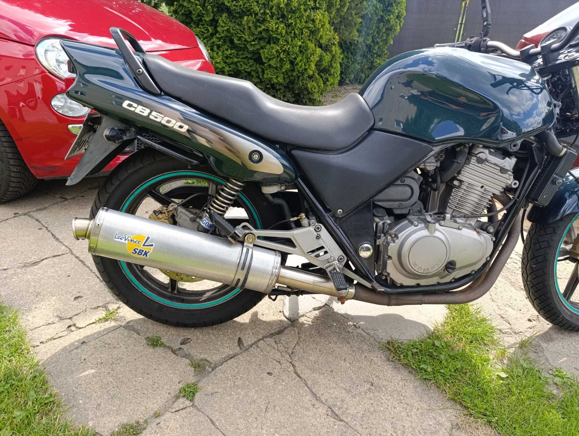 Honda cb500 cb 500 wydech Leo vince sportowy db killer