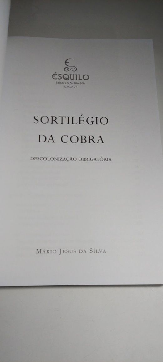 Sortilégio da Cobra - Mário Jesus da Silva