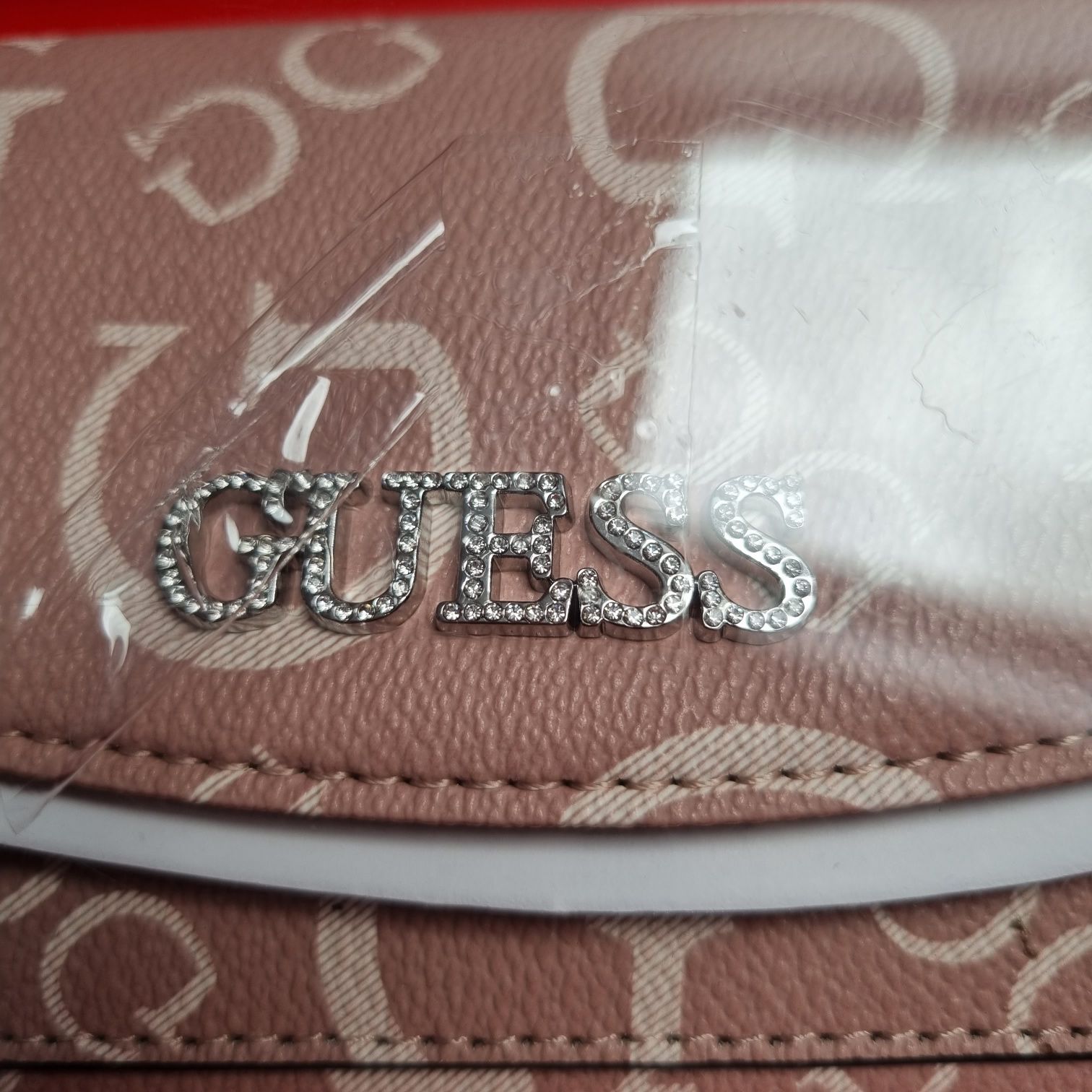 Portfel plus brelok Guess, oryginalny