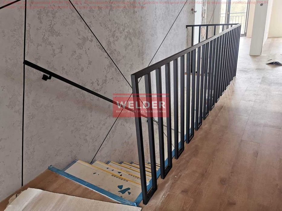 Balustrady Harfa Barierka Balkon Schody Nierdzewna Szklana malowna