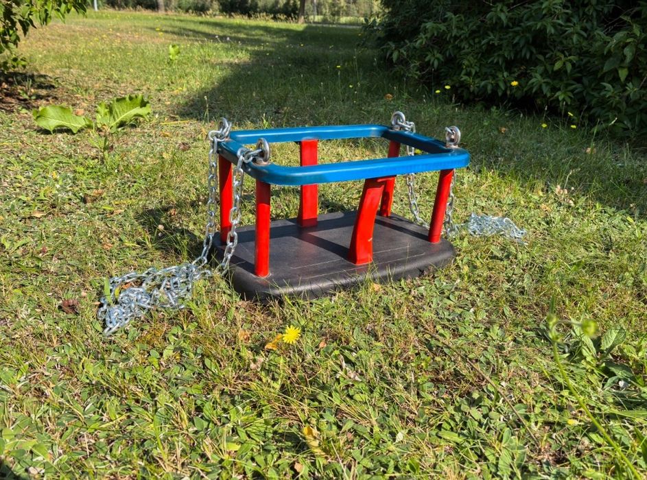 NOWA Huśtawka Kubełkowa dziecięca ogrodowa siedzisko huśtawki kubelkow