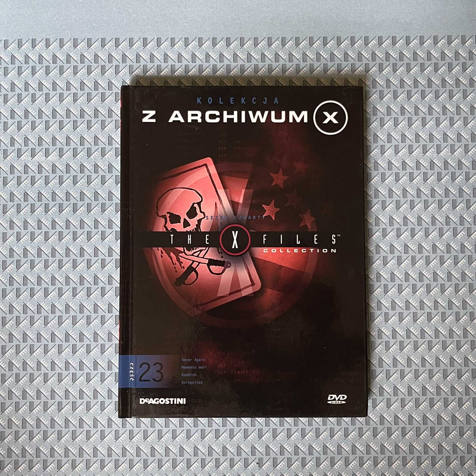Z ARCHIWUM X - kolekcja - sezon 4 / 5 DVD the x files collection