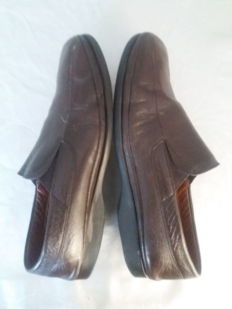 Sapatos de pele castanhos LIMAC T. 39 / 40