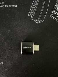 OTG адаптер Type-C to USB фирмы Baseus.