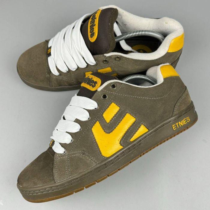 Кеды Vintage Etnies Cinch Smu шузы этнис дутыши скейт кроссовки кеди