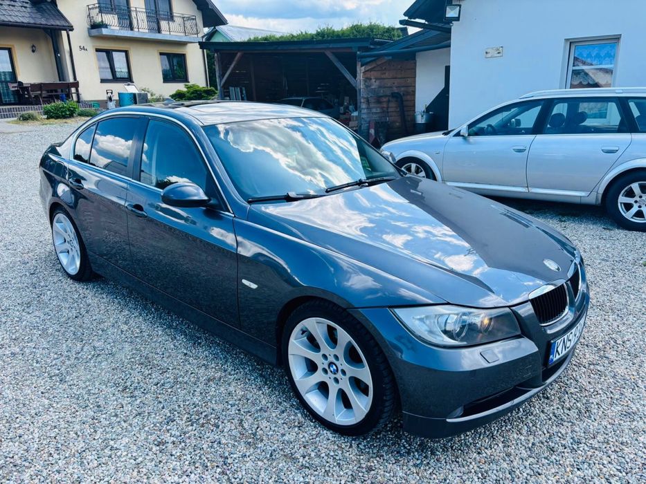 BMW e90/163PS/Automat/PoCeramice!Styling18”/DużaNavi/Skóra/NoweOpony