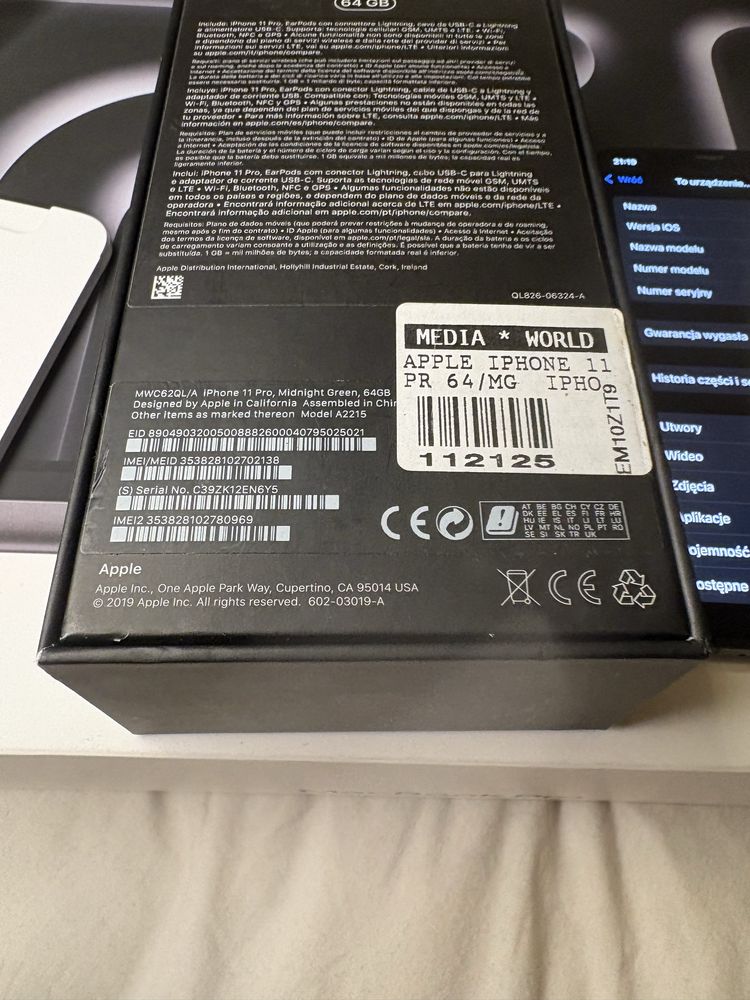 Apple Iphone 11 Pro 64gb