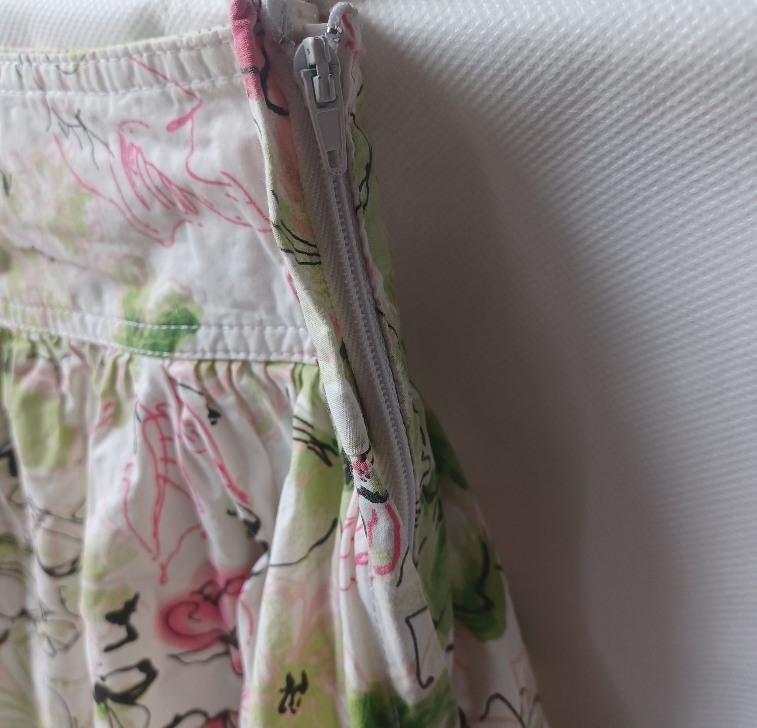 Zara Kids spódniczka spódnica 128 cm 7-8 lat kwiaty hit