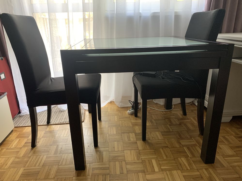 Rozkładany stół 90x90
