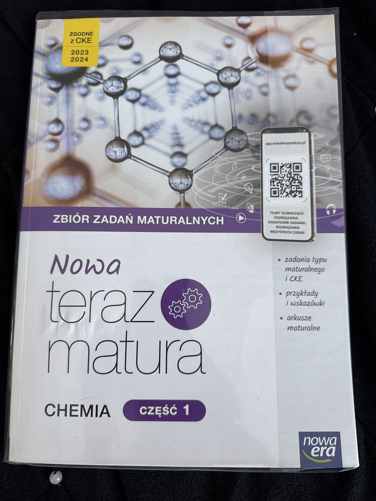 Nowa teraz matura Chemia komplet część 1 + część 2